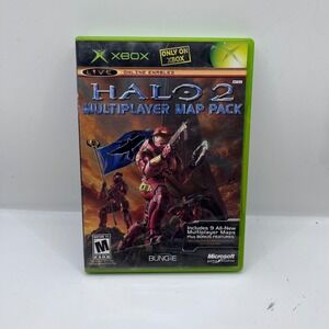 Microsoft Halo 2 Multiplayer Map Pack Xbox One‎ Size Green Expansion Disc CIB